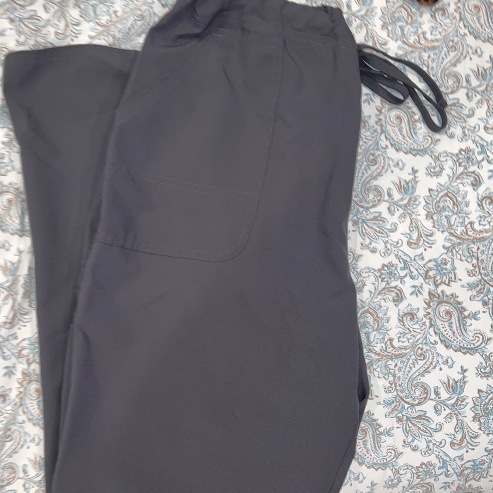 Womens pewter gray scrub Pants
